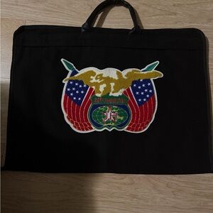 Jeff Hamilton Black garment bag